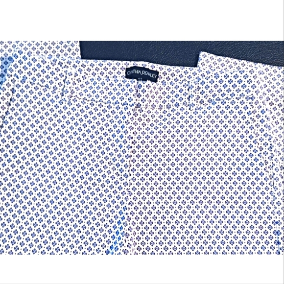 Cynthia Rowley cropped pants Size 6 - Picture 2 of 4